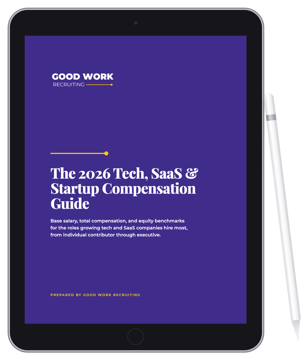 Cover of The 2026 Tech, SaaS & Startup Compensation Guide